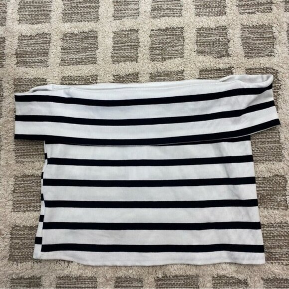 Dynamite Layla Off The Shoulders Ribbed Top Size XL - Picture 4 of 5